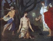 Pierre Puvis de Chavannes The Beheading of Saint John the Baptist France oil painting artist